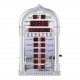 Horloge adhan Mosquée Al-Harameen ,HA4008