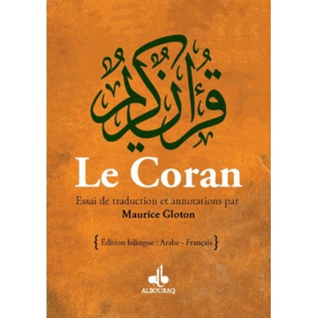 Le Coran : Maurice Gloton (Arabe / Français)
