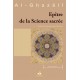 Epître de la science sacrée -  Abû-Hâmid Al-Ghazâlî