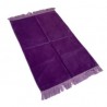 Tapis de prière violet uni